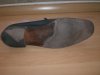 Laufsohle eines 6 Jahre alten Loafers mit Sohlenöl behandelt.jpg