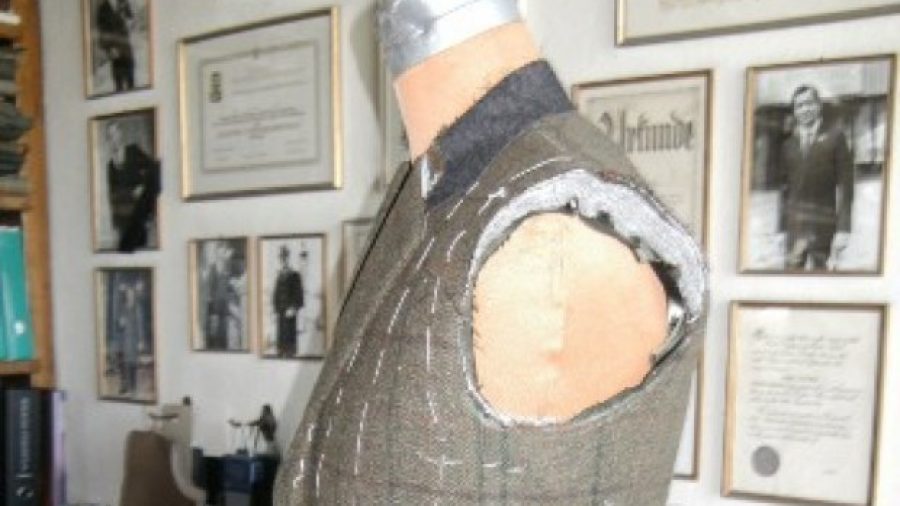 Anatomie des Sakkos: Die Schulter.